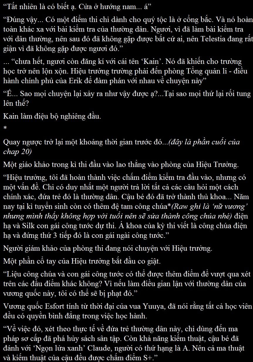 Kẻ Bất Bình Thường Ở Dị Giới - Chapter 21