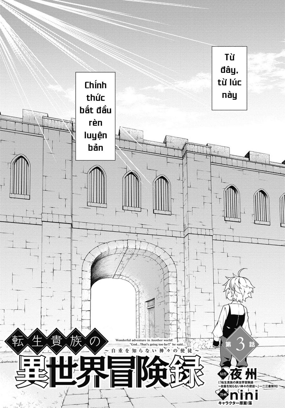 Kẻ Bất Bình Thường Ở Dị Giới - Chapter 3